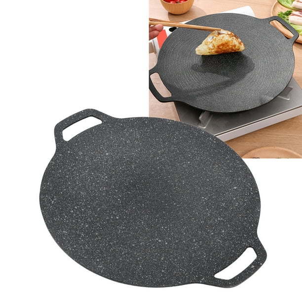Sartén para Barbacoa Práctico y Práctico para Barbacoa Coreana Sartén Redonda Multifuncional para Freír Sartén para Acampar y Barbacoa para Cocinar Carnes a la Parrilla ANGGREK Otros