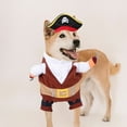 thumbnail image 1 of OULII Adorable Pet Clothes 1 Set Dog Pirate Costume For Festivals And Stage Performances, 1 of 5