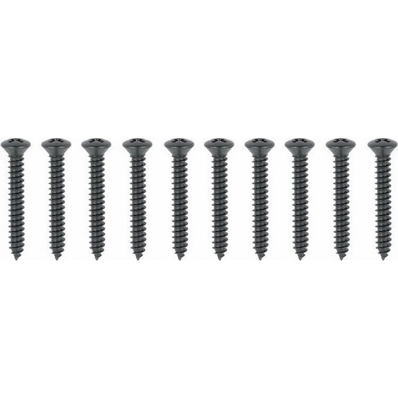 OER 10 Piece Dash Instrument Bezel Screw Set 1973-1987 Chevy and GMC Truck