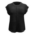 thumbnail image 5 of Knit Sweater Shirts For Women Cap Sleeve Summer Tops Basic Tank Tops, 5 of 5