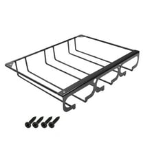 OUNONA  Stemware Storage Racks for Walls Wine Glass Cup Shelf