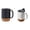White & Black, variant on HCTSHG Coffee Travel Mug, Leak-Resistant Spill Proof Coffee Tumbler, Ceramic Mug, Microwave and Dishwasher Safe, Porcelain Coffee Cup, Tea Mug with Lid, Stylish Decorative Latte Cup, Gift