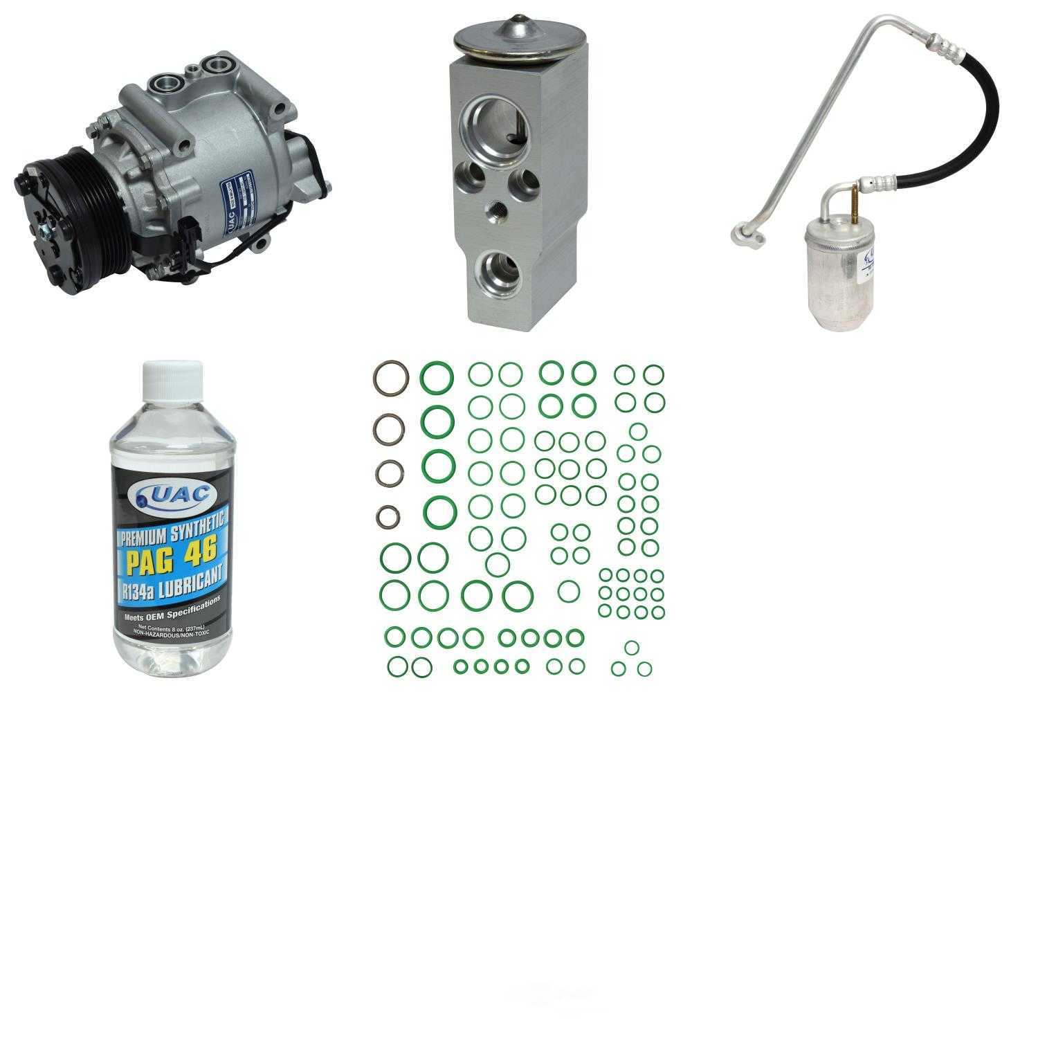 A/C Compressor and Component Kit -- Compressor Replacement Kit Fits select: 2005-2007 FORD FREESTYLE