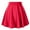 Red, variant on Skirt for Women High Waisted Pleated Split Skirt Summer Casual Loose Trendy Dressy Mini Skirts