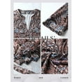 thumbnail image 3 of Women Paisley Printed V Neck 3/4 Sleeve Top, 3 of 8