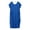 1_Blue, variant on Plus Size Summer Dresses for Women Casual Solid Loose Round Neck Short Sleeve Midi Sundress