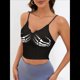 thumbnail image 5 of Camisola Corta Sin Mangas con Estampado de Calavera de Halloween para Mujer Negro L, 5 of 8