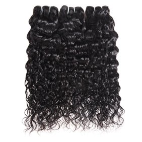 Allove Peruvian Water Wave Virgin Hair 4pcs Lot Wet And Wavy Hair