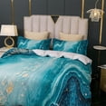 thumbnail image 2 of 3D Marble Simple Abstract Pattern Quilt Cover Set Bedding Set Duvet Cover, 2 of 8