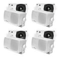 thumbnail image 1 of Pyle PLMR24 200W 3 Way Marine Audio Speakers Outdoor Weatherproof Pair (4 Pack), 1 of 6