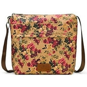Patricia Nash Antique Rose Collection Carmini Floral Crossbody Bag