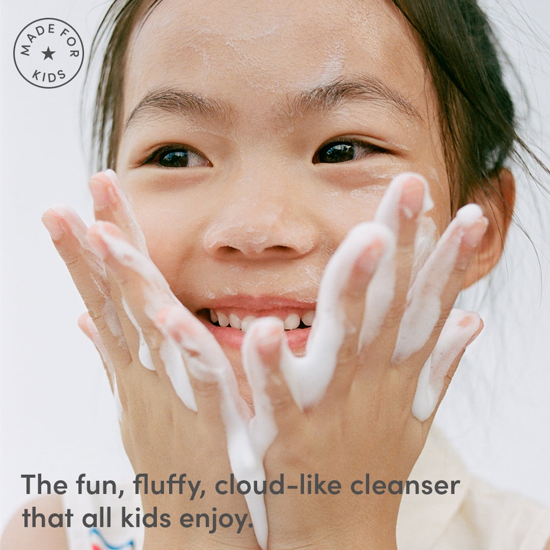 Kids Cloud Face Wash: Tropical Sorbet, 3.4 fl oz | Creamy & Fun Skin Care for Kids | Easy-to-Use Kids Face Wash | Non-toxic Kids Skin Care for Sensitive Skin