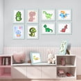 thumbnail image 4 of KY [2PK] Kids Art Frame | ATOBART Front Opening Kids Artwork Frames Framed Art Picture,Picture Storage Frames Crafts Drawing Hanging Art Display for A4 (White), 4 of 8