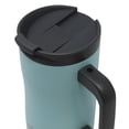 thumbnail image 6 of MIRA 14oz Coffee Mug with Handle & Screw on Lid, Stainless Steel Vacuum Insulated Tumbler, Pearl, 6 of 8