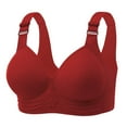 thumbnail image 2 of Ashirexll Bras for Women No Underwire, Push Up Bra, Nylon Bra Comfortable Gathered Support Everyday, 2 of 3