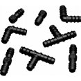 thumbnail image 5 of Accesorios de riego por goteo para parterres elevados, conectores de codo con conexión a prueba de fugas, fácil instalación para su sistema de riego por goteo personalizado, ideal para jardinería en, 5 of 5