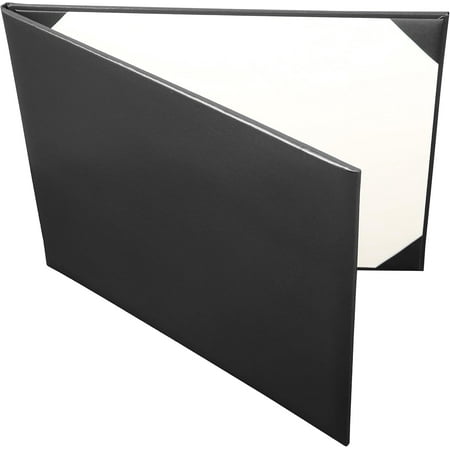 Diploma Cover Holder Graduation Certificate Smooth 8.5x11 Black