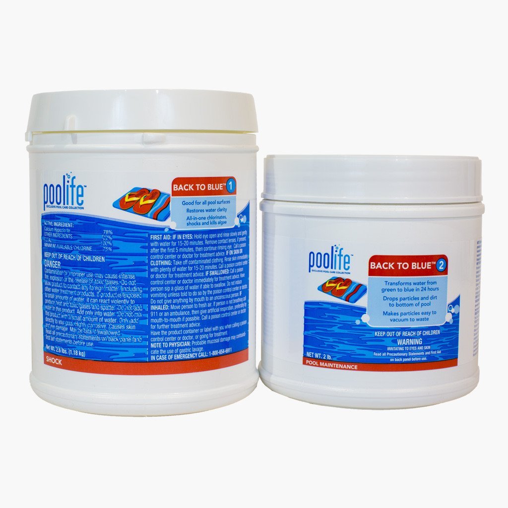 Buy Poolife Back to Blue Shock System (4.6lb) Online at Lowest Price in