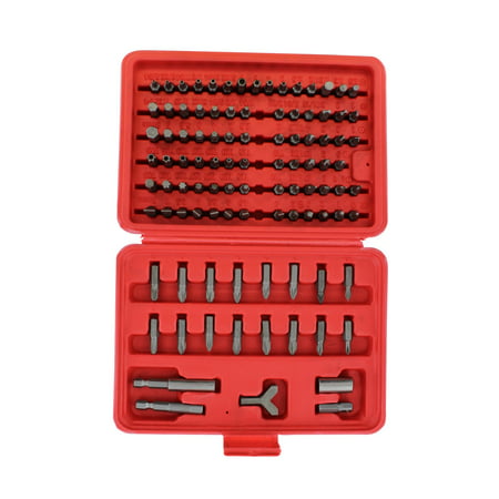 ABN 1275 - 100 Piece Tamper Security Bit Set Metric and SAE
