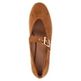 thumbnail image 4 of Free Assembly Women's Faux Suede Mary Jane Ballet Flats, 4 of 6