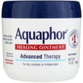 thumbnail image 3 of 2 pack Aquaphor Healing Ointment, Advanced Therapy, 14oz Jar Skin Protectant, 3 of 8