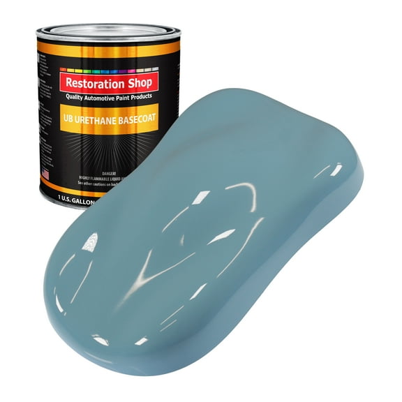Glacier Blue 1 Gallon URETHANE BASECOAT Car Auto Body Paint