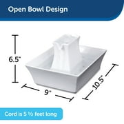 PetSafe Drinkwell Ceramic Pagoda Fountain - White