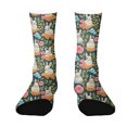 thumbnail image 2 of ASDFVBKG Easter Egg3 Funny Silky Novelty Funky Long Knee High Socks Soft 3D Print Cosplay Crazy Stockings For Men Women H, 2 of 6