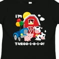 thumbnail image 4 of Inktastic Three-i-e-i-o 3rd Birthday Boys or Girls Toddler T-Shirt, 4 of 5
