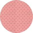 thumbnail image 1 of Ahgly Company Indoor Round Patterned Pastel Pink Area Rugs, 8' Round, 1 of 1