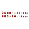 thumbnail image 1 of 24Pcs DIY Fake Nails French Finger Nail Arts False Nail' P7J3, 1 of 8