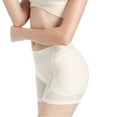 thumbnail image 3 of Defitshape Women's Hip Pads Butt Lifting Padded Shapewear Shorts Mid Thigh Shapewear Wedding Hip Dip Prom Padding Butt Enhancing Body Shaper Nude Small, 3 of 4