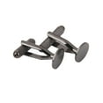 thumbnail image 4 of 20Pcs 12mm Flat Round Blank Settings Base PAD Cuff Links Cufflinks Findings, 4 of 8
