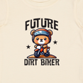 thumbnail image 4 of Inktastic Future Dirt Biker Motocross Bear Boys Baby T-Shirt, 4 of 5