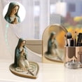 thumbnail image 3 of Mary Rosary Holder, Religious Sculpture With Exquisite Craftsmanship, Heart-Shaped Jewelry Storage Box For Necklace Rings, Devotion Gift For Catholics, 3 of 5