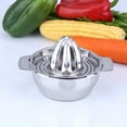 thumbnail image 4 of Manual Juicer Portable Stainless Steel Lemon Orange Fruit Squeezer Machine, 4 of 9