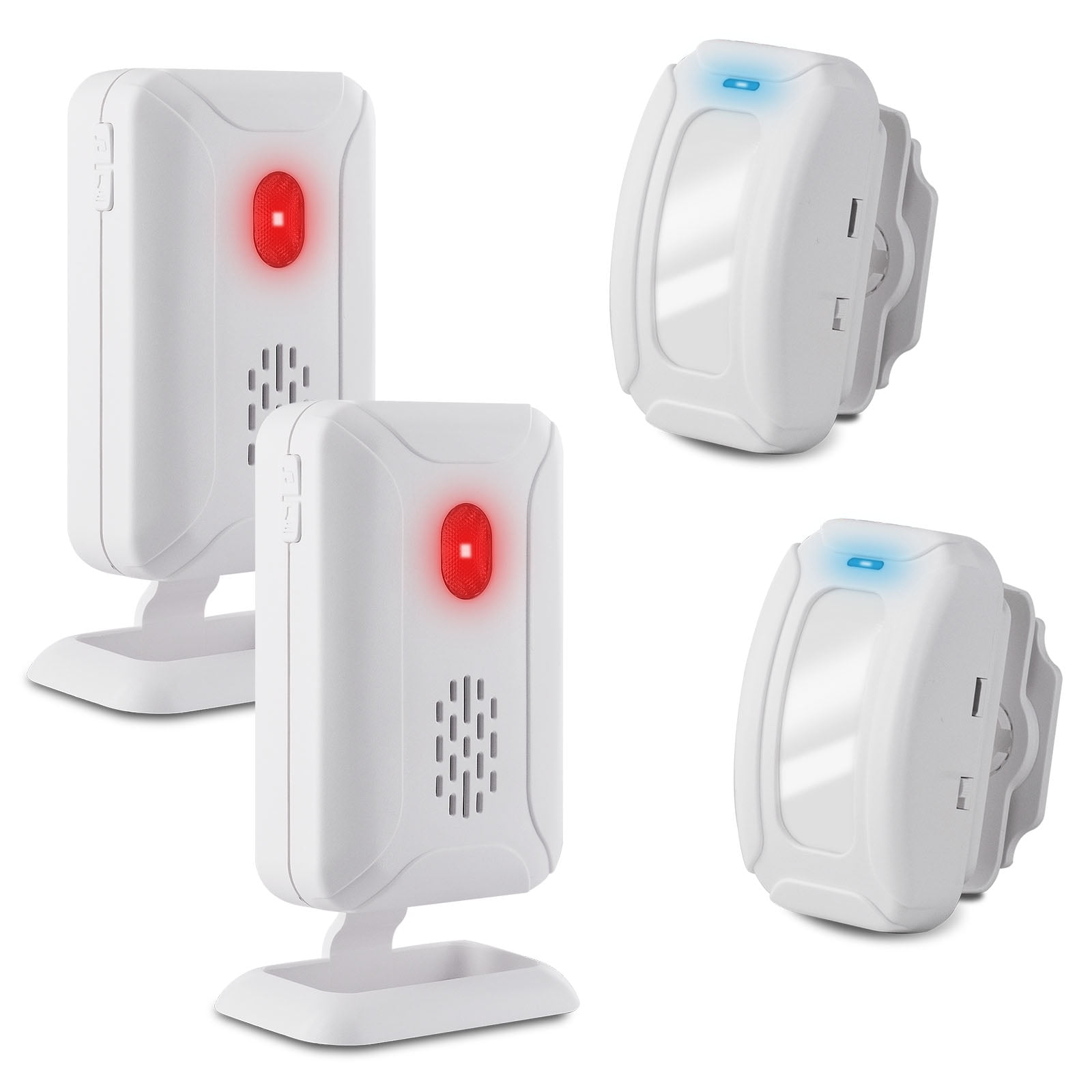 Alarm Door Sensor Magnetic Wireless Alert Bell Entrance Business Kit Chime Entry 