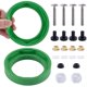 thumbnail image 1 of Kit de Reemplazo de Tanque de Inodoro, Paquete de 2 Juntas de Tanque de Inodoro de 3 Pulgadas, Pernos y Otras Piezas Esenciales para AS738756-0070A, 1 of 5