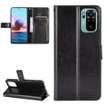 thumbnail image 4 of Étui à Rabat pour Xiaomi Redmi Note 10 4G Portefeuille Tout-en-un Étui Folio Multifonction à Rabat avec Porte-Cartes et Dragonne Détachable, 4 of 5