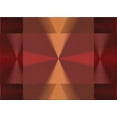thumbnail image 1 of Ahgly Company Machine Washable Indoor Rectangle Transitional Crimson Red Area Rugs, 5' x 7', 1 of 1