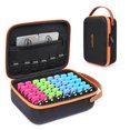 thumbnail image 1 of Funda para unidad flash Luxtude, organizador de almacenamiento USB con 61 ranuras, 1 of 9