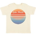 thumbnail image 3 of Inktastic Lake Placid Retro Sunset Boys or Girls Toddler T-Shirt, 3 of 5