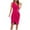 Hot Pink, variant on RYDCOT Cocktail Dresses for Women 2025 Elegant Classy One Shoulder Asymmetrical Sleeveless Ruffle Hem Split Evening Cocktail Party formal Dress 2025 Red