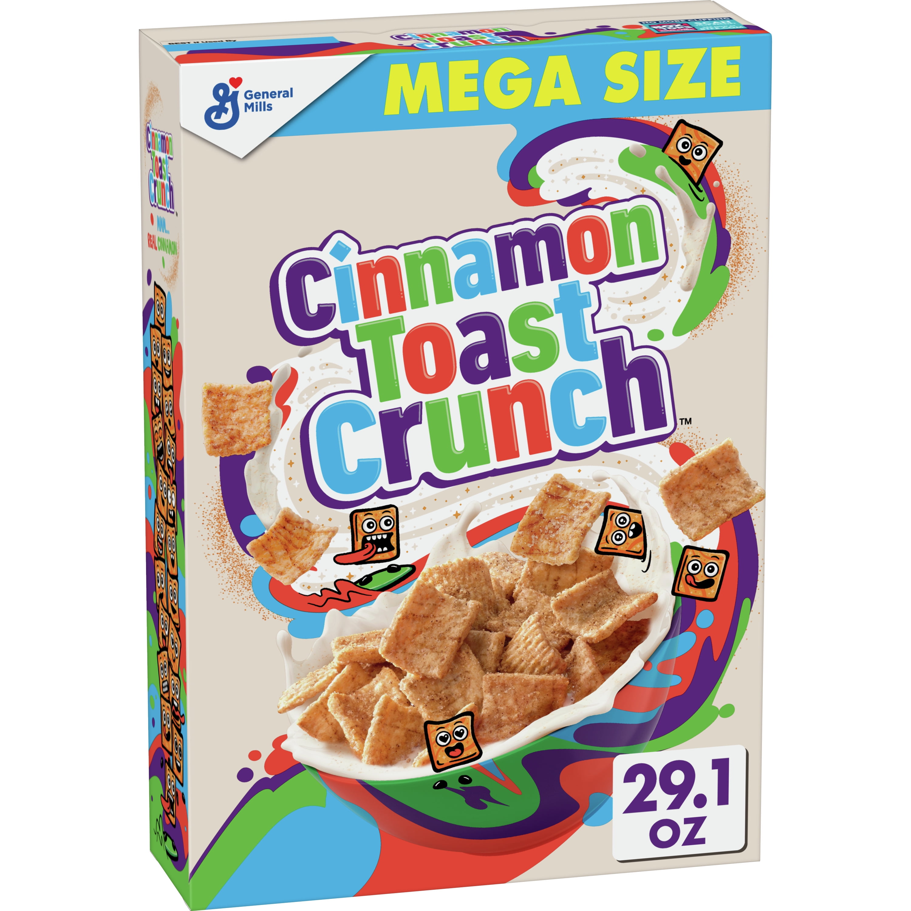 Cinnamon Toast Crunch, Cereal with Whole Grain, 29.1 oz