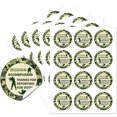 thumbnail image 1 of Etiquetas adhesivas de agradecimiento con temática de camuflaje del ejército, 60 unidades, pegatinas circulares de 2 pulgadas, autoadhesivas, prácticas pegatinas circulares para fiestas, sellos de, 1 of 6