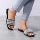 thumbnail image 4 of Amzcrzy Zapatos de mujer,Zapatos de mujer,Zapatillas de mujer, Sandalias de mujer, zapatos, sandalias brillantes para mujer, sandalias planas, chanclas, lindas sandalias elegantes para playa, sandali, 4 of 6
