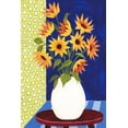 thumbnail image 2 of Popp, Grace 17x24 Gold Ornate Wood Framed with Double Matting Museum Art Print Titled - Flowers for Friday I, 2 of 4
