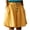 Yellow, variant on Qiopertar Linen Shorts for Women Vintage Casual Elastic High Waist Cotton Linen Pants with Pockets Plus Size Wide Leg Half Shorts, Black M