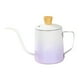 thumbnail image 3 of Reche de cisne de 350 ml sobre el café Hervidor de hervidor de acero inoxidable Versátil Mango ergonómico Apariencia Estética Café de goteo a mano Gradiente de color púrpura, 3 of 8