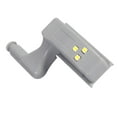 thumbnail image 1 of Luz de sensor de Luz LED de BISAGRA DE GABINETE DE 10 Paquetes con 3 Cuentas LED para VestUario de Armario de Cocina, Lámpara de Hogar Moderna Blanca Cálida, 1 of 7